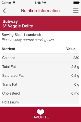 Eat Out Well - Restaurant Nutrition Finder from the American Diabetes Association screenshot 4