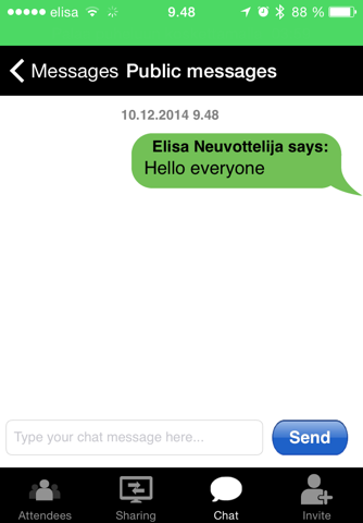 Elisa Meeting screenshot 3