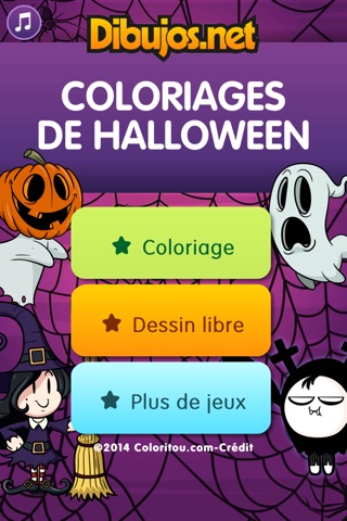 Halloween Coloring Pages screenshot 3