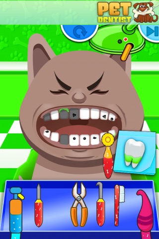 Pet Dentist - Crazy Teeth Office screenshot 2