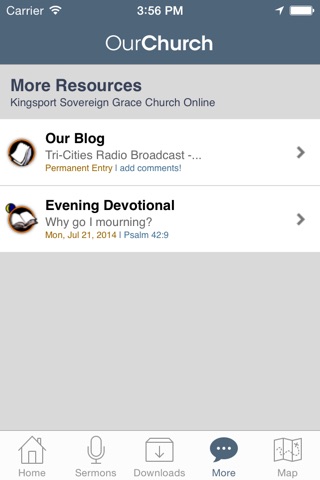 Kingsport Sovereign Grace screenshot 4