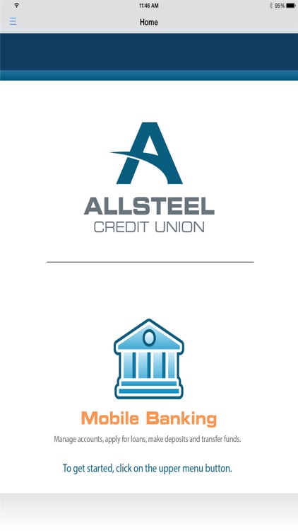 Allsteel Credit Union Mobile App