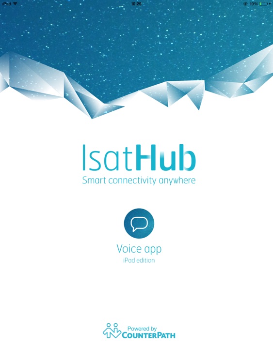 IsatHub Voice App