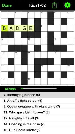 Game screenshot Crosswords for Kids 1 hack