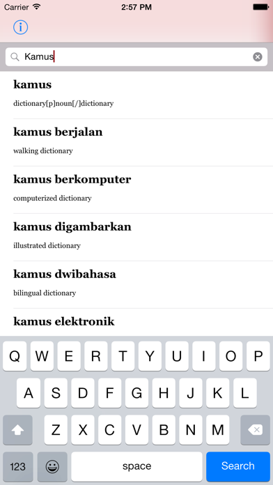 How to cancel & delete Kamus - Dictionary of Bahasa Malaysia ~ English from iphone & ipad 2