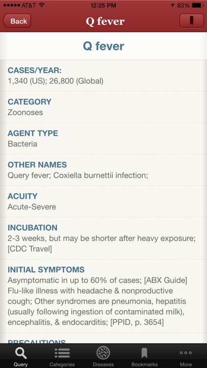 IDdx: Infectious Disease Queries