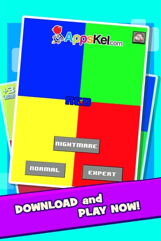 RGBY Color Mania Pro - Don't Tap The Wrong Color Tiles To Win HD screenshot 4