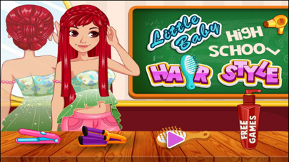 How to cancel & delete Little Baby High School Hair Style from iphone & ipad 2