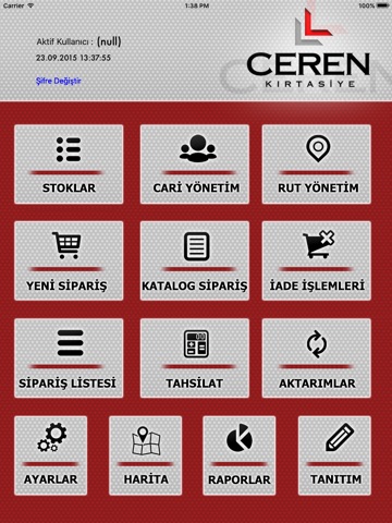 Ceren Kirtasiye Mobil Saha screenshot 2