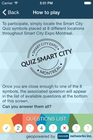 Quiz Smart City Expo Montréal screenshot 2