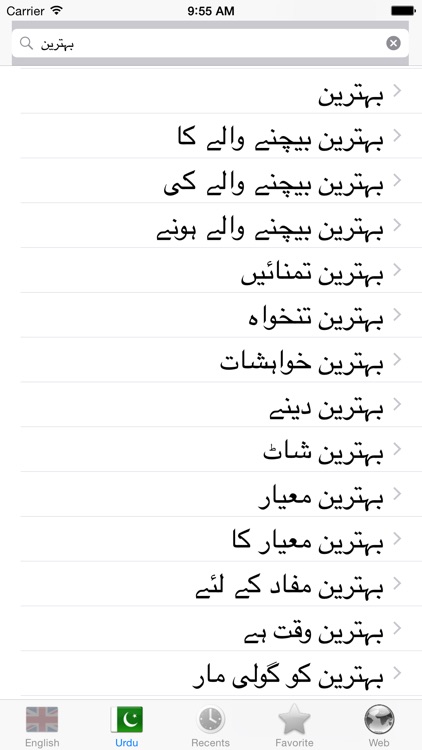 English Urdu best dictionary - انگریزی اردو لغت بہترین ترجمه screenshot-4