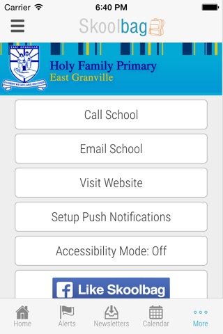 Holy Family Primary Granville East - Skoolbag screenshot 4