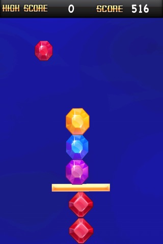 A Glittering Jewel Stack Up - Diamond Fall Challenge screenshot 3