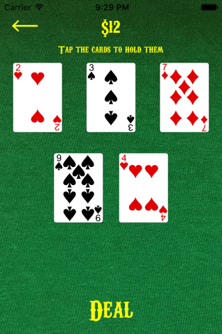 Jacks or Better -- Video Poker screenshot 3