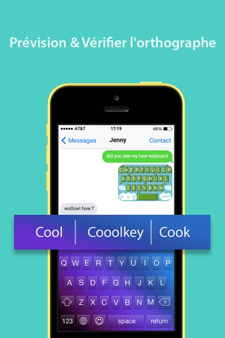 CooolKey - custom keyboard, customizes color and theme screenshot 2