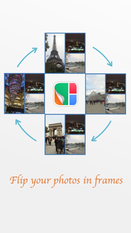 FramePa : Flip your photos in frames on Instagram