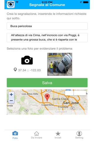 Segnala Al Comune screenshot 2