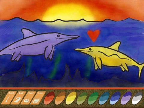 Dinosaur Paint & Draw screenshot 2