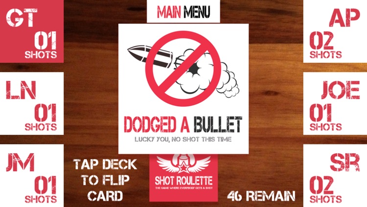 Shot Roulette Drinking Game
