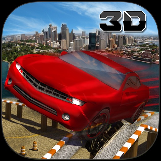 Crazy Stunt Car Driver Simulator 3D Icon