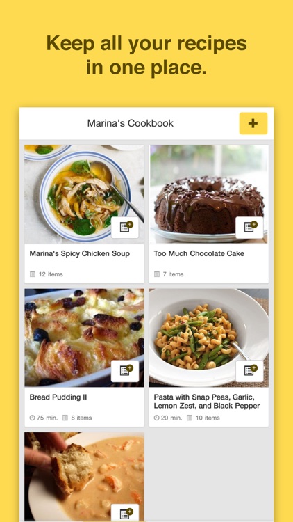 Chefnote Recipe & Grocery Shopping List screenshot-4