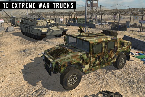 War Truck 3D Parking screenshot 4