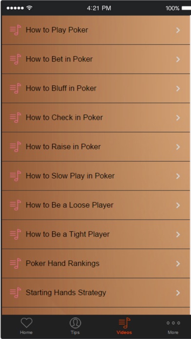 How to cancel & delete Poker Tips - Learn How to Play Poker from iphone & ipad 3