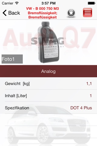 AutoParts Audi Q7 screenshot 4