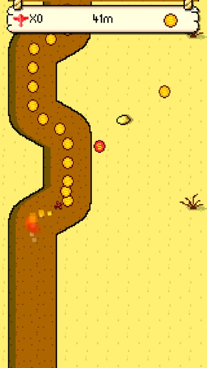 Canyon Dash super flight skill in great wild fatal desert