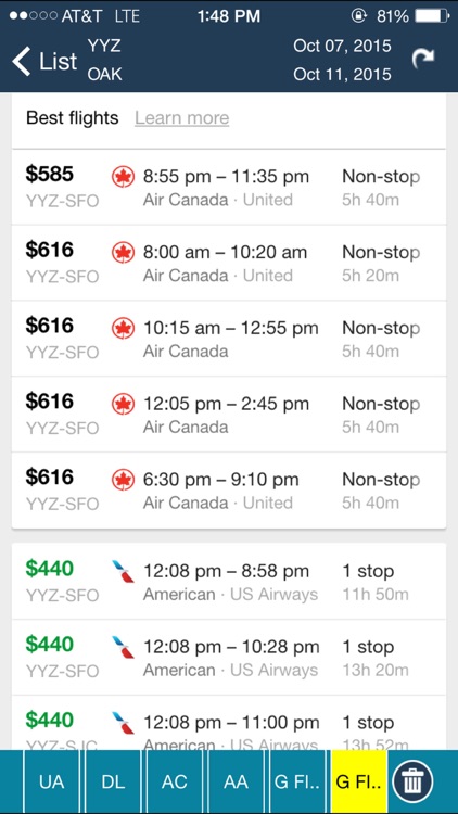 Toronto Airport (YYZ) Flight Tracker Pearson screenshot-4