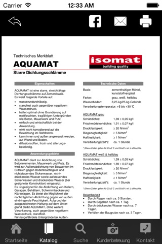 ISOMAT DE screenshot 4