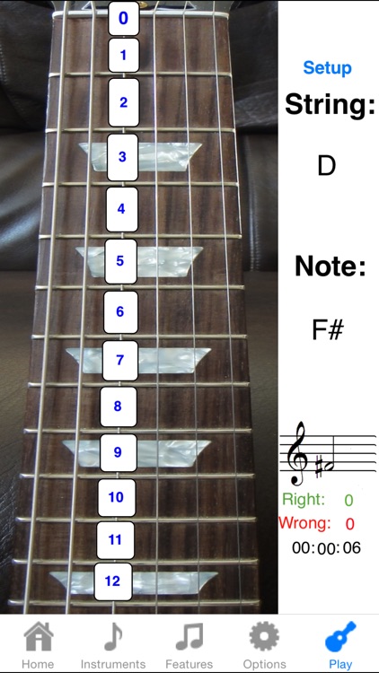 Electric Guitar Fretboard Addict FREE