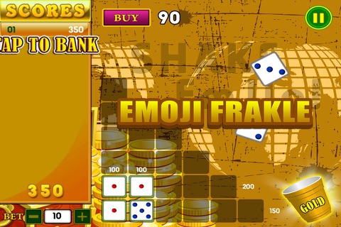 A Farkle Gold Rich-es 10,000 Addict Dice Games - Play & Win Big Xtreme Jackpot Casino Free screenshot 2