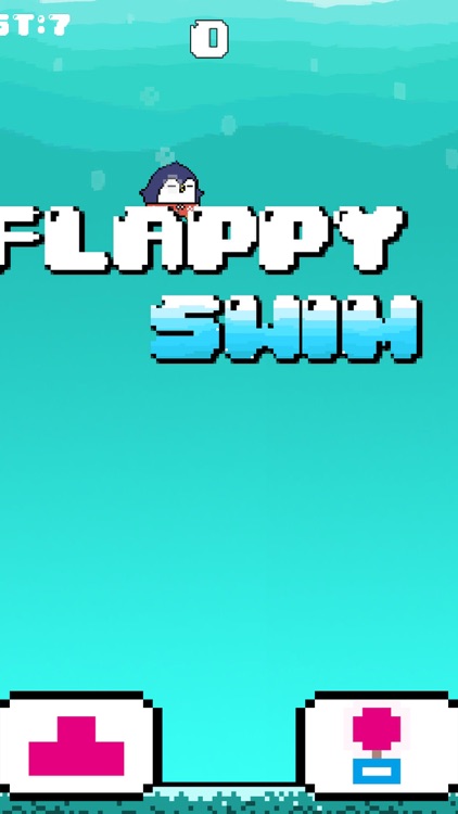 Flappy Swim - Bird and Birds Boom of Penguin beach club Free