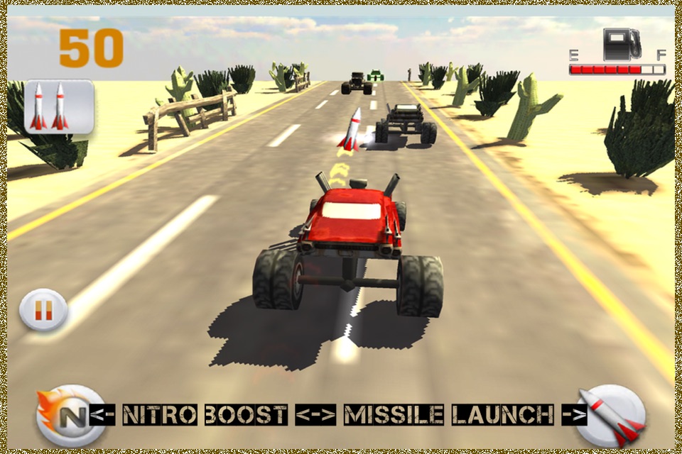 A 3D Real Road Warrior Traffic Racer - Fast Racing Car Rivals Simulator Race Game screenshot 3