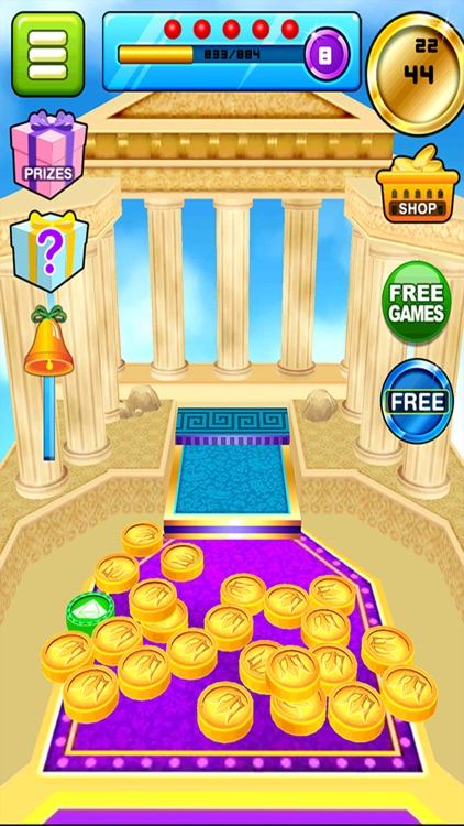Olympus Coin Dozer | Free Prize and jackpot game screenshot-3