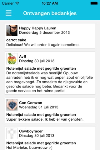 Thuisafgehaald screenshot 4