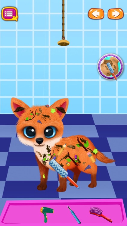 Christmas Pet Vet Hair Salon Makeover kids screenshot-3