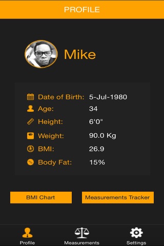 My Size - BMI, Weight, Body Fat & Body Measurement Health Tracker screenshot 4