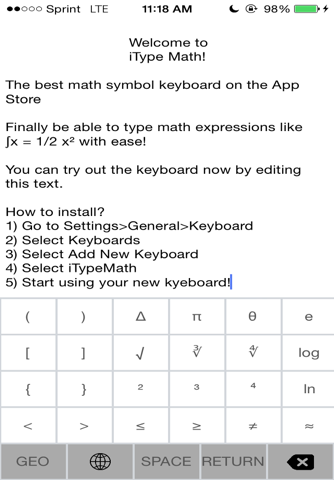 iType Math screenshot 2