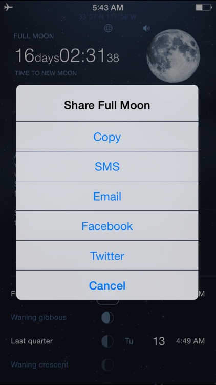Moon Phases Deluxe - Full and New Moon Calendar screenshot-3