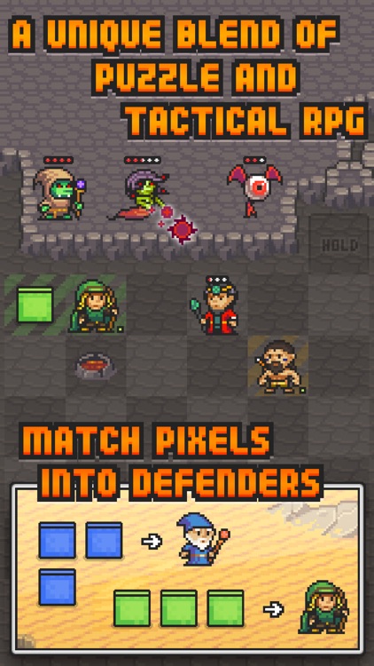 Pixel Defenders Puzzle