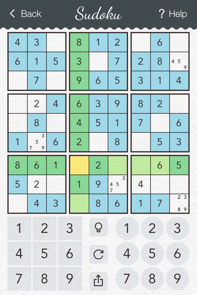 Sudoku New - fascinating board puzzle game for all ages screenshot 2