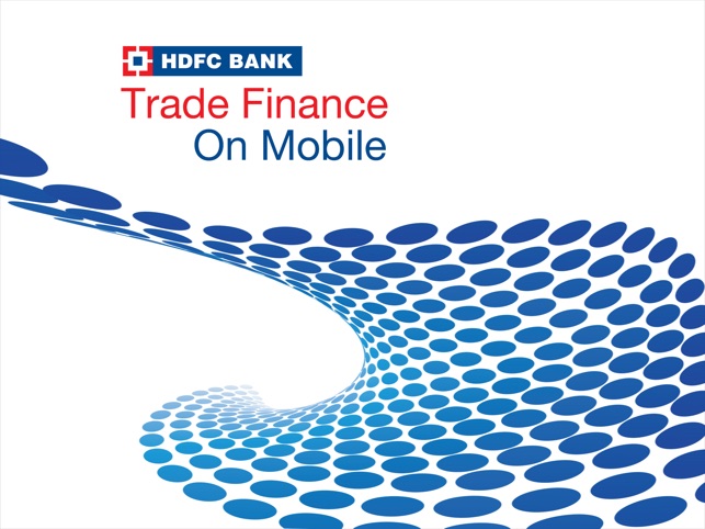 HDFC Bank Trade Finance on iPad