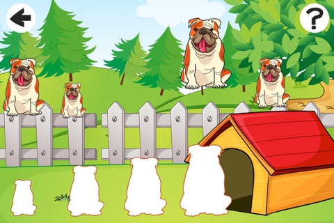 A Dogs Sort by Size Game: Learn and Play for Children screenshot 2