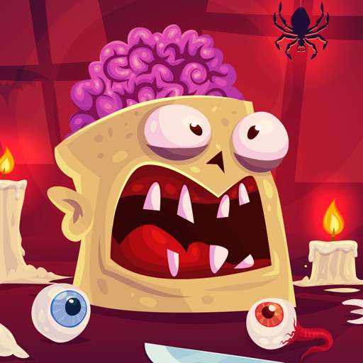 Haunted Monster Head Line Up - FREE - Slide To Match Pattern Puzzle Game Icon