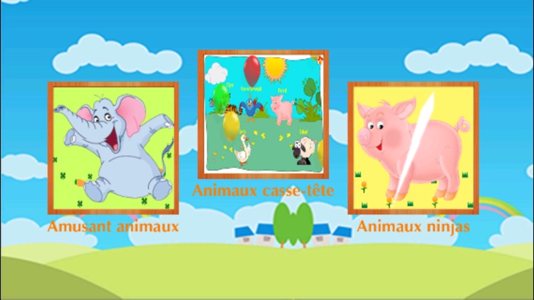 Learn French ABC letters and animals for kids and French children screenshot-3