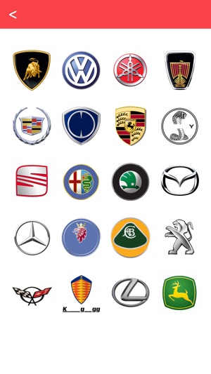 Logos Quizz Cars