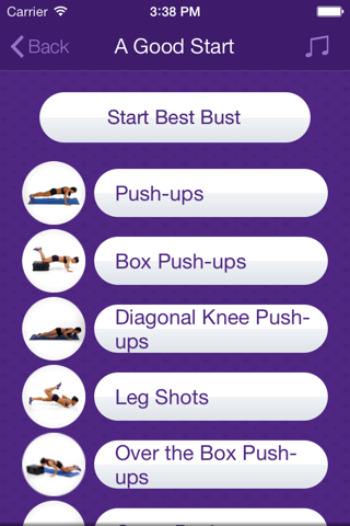 Best Bust – FREE Personal Fitness Trainer App – Daily Workout Video Training Program for Beautiful Upper Body and Nice Chest screenshot 2
