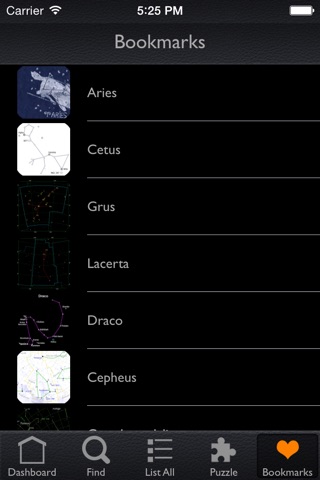 Space Constellations Info screenshot 2